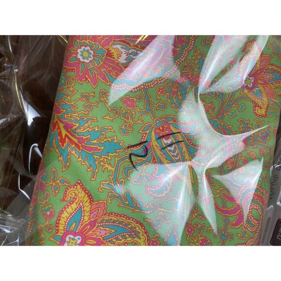 Lauren Ralph Lauren Women's Paisley Pants Size 12 Trousers Bright Spring Easter - Picture 15 of 16